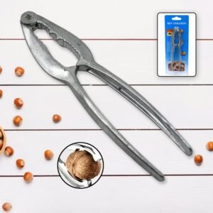 Small Walnut Cracker, Luxury Die Cast Stainless Alloy Nut Cutter Walnut Clamp Plier Portable Smart Walnut Akhrot Household Open Core Pliers For All Nuts