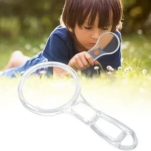 Handheld Plastic Magnifying Glasses (1 Pc / 55 Mm)