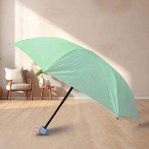 3 Fold Manual Open Umbrella | Windproof, Sunproof & Rainproof With Sturdy Steel Shaft | Easy To Hold & Carry | Umbrella For Women, Men & Kids (1 Pc)
