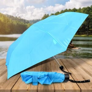 3-FoldâUmbrella Summer Sun And Rain ProtectionâFoldable Cute Umbrellaâ|| Uv Protection Rain Sun Umbrella || Travel Accessories || Umbrella For Children, Girls, And Boys (1 Pc)Â