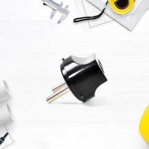 2 Pin Plug Converter, Plug Adapter (1 Pc )