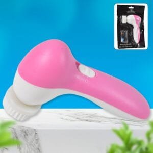 Facial Beauty Brush, Face Massager (1 Pc / With 2 Aa Battery Included)