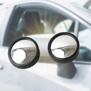 Car Blind Spot Side Mirror Round Hd Glass Blindspot Mirror Convex Rear View Mirror,ÂCar Mirror Accessories Suitable To All Cars, Frameless Design (2 Pcs Set)