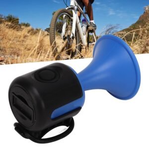 Bicycle Air Horn Loud - 120db 1 Sound Mode Electronic Bicycle Bell,Super Electric Horn With Long Standby Button Battery Operated/Ipx4 Waterproof Loud Bell For Adults