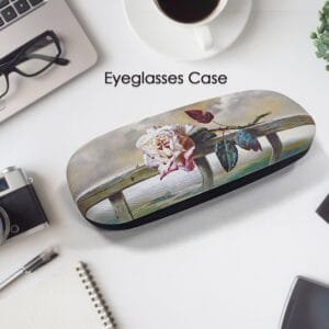 Flowers Decorative Glasses Case Eyeglasses Storage Box (1 Pc / Mix Color)