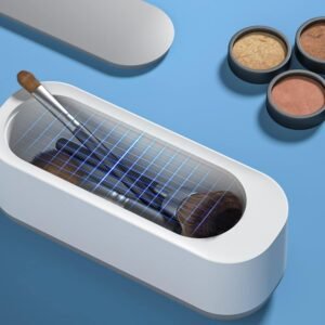 Ultrasonic Jewllery, Cleaner, Ultrasonic Cleaning Machine, Portable Jewellery Cleaning Mchine For Jewellery, Ring, Silver, Retainer, Glasses, Watches, Coins, High Frequency Vibration Machine (Battery Not Included)