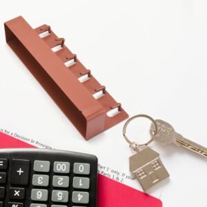 Key Holder & Multiuse 6 Hook Stand For Home & Bathroom Use Stand