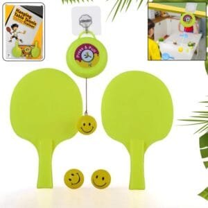 Portable Indoor Hanging Table Tennis With Three Ball, Table Tennis Self Training Set