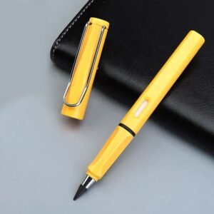 2in1 Everlasting Pencil Replaceable Head With Eraser, Inkless Pencils Eternal, Infinite Pencil, Portable Everlasting Pencil Reusable Erasable, Magic Pencils For Kids Painting Stationary