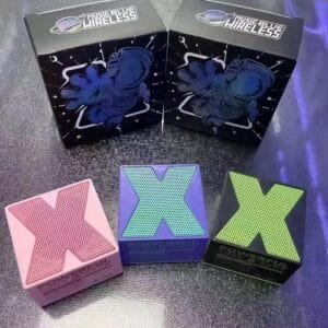 Mini Speaker Portable Wireless Speaker With Immersive Sound  (1 Pc / Mix Color)