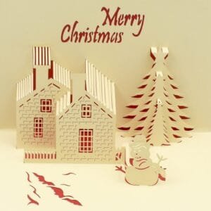 3d Paper Wish Card High Quality Paper Card All Design Card Good Wishing Card  (Birthday , Valentine , Love , Christmas Card) (1pc )