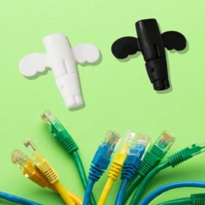 Silicone Data Cable Protector, Angel Data Cable Protective Cover, 2 In 1 Mobile Phone Cord Cord Saver Storage Tool