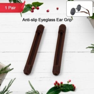 Eyeglass Anti Slip Ear Grip Soft Silicone Glasses Ear Hooks (1 Pair / Color May Be Vary)