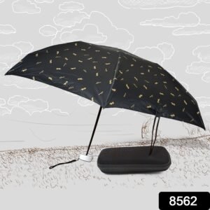 3-Fold Umbrella Summer Sun And Rain ProtectionâFoldable Cute Umbrellaâ|| Uv Protection Rain Sun Umbrella || Travel Accessories || Umbrella For Children, Girls, And Boys (1 Pc / With Zip Case)Â