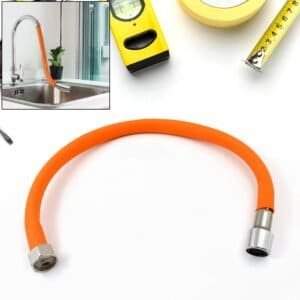 Flexible Water Tap Extender - 360â° Adjustable Foaming Extension Tube With Connector (46cm)