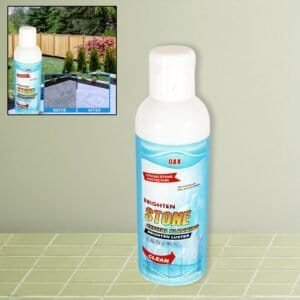 Stone Stain Remover Cleaner, Stone Crystal Plating Agent, Marble Stone Cleaner Polishes, Crystal Plating For Kitchen, Patio, Backyard Marble Cleaner And Polish (75 Ml Approx / 1 Pc)