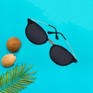 Uv Protected Round Sunglasses, Classic Sunglasses For Men & Women, Lightweight