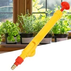 Water Bottle Spray Gun Nozzle Manual Adjustable Water Pump Garden & Washing Hand Held Sprayer, Watering Can Sprayer Pressure Nozzle Irrigation Tool And Pump For Efficient Care - Boost Your Gardening Experience (1 Pc)