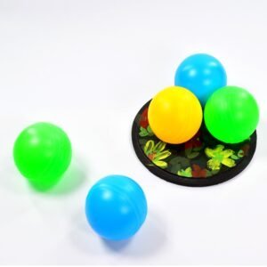 Baby Premium Multicolour Balls For Kids Pool Pit / Ocean Ball Without Sharp Edges Soft Balls For Toddler Play Tents & Tunnels Indoor & Outdoor