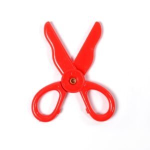 Child-Safe Plastic Scissors Set For Toddlers & Preschool Kids - Art & Craft Supplies