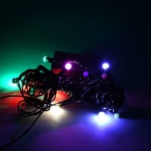 3mtr Home Decoration Diwali & Wedding Led Christmas String Light Indoor And Outdoor Light ,Festival Decoration Led String Light, Multi-Color Light 1.4mm (15l 3 Mtr)