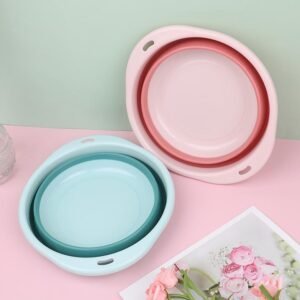 Portable Collapsible Tub With Hanging Hole