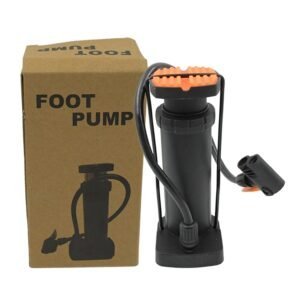 Portable Mini Foot Pump For Bicycle, Bike, And Car