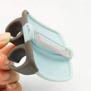 Hand Palm Peeler Fruit Hand Vegetable Peeler Potato With Rubber Finger Grip Kitchen Cooking Tool Cucumber