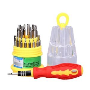 Magnetic 31 In 1 Repairing Screwdriver Tool Set Kit