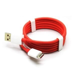 Unique Type C Dash Charging Usb Cable For Fast Charging & Data Transfer (Red, 1 Meter)