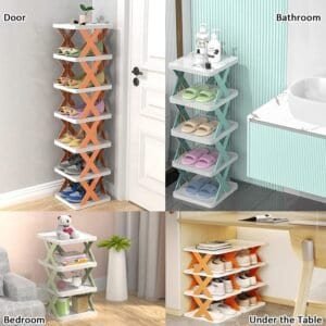 5-Layer Shoe Rack For Small Spaces & Easy Storage