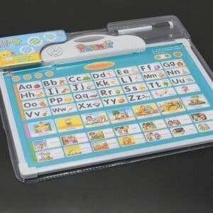 Learning Board 2in1 - Educational Pad For Kids Musical Board For Alphabet Abc Learning Toy Play Mat & Drawing With One Doodle Pen