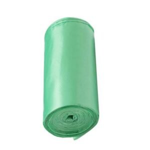 Bio-Degradable Eco Friendly Garbage / Trash Bags Rolls (24" X 32") (Green)