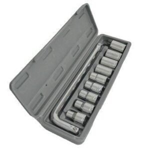 Drive Standard Socket Wrench Set -10 Pc, 6 Pt. 3 / 8 In.