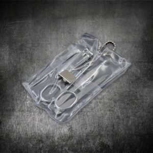 Professional Nail Clippers Kit - 5 Piece Manicure Set, Top Grade Stainless Steel Grooming Kit For Travel & Home
