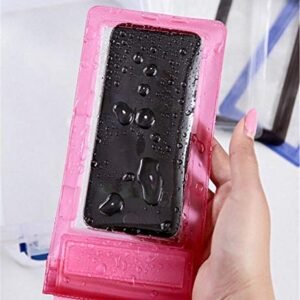 Waterproof Mobile Pouch (6.2 Inch , Random Colour)