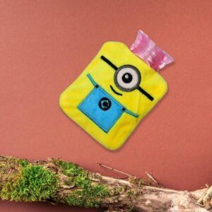 Minions Small Hot Water Bag With Cover For Pain Relief, Neck, Shoulder Pain And Hand, Feet Warmer, Menstrual Cramps.