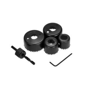 Hole Saw Set Drill Bit Set 32mm ,38mm ,44mm ,54mm (6 Pcs)
