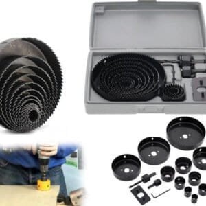 Hole Saw Drill Bit Set (16 Pcs)