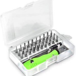 32 In 1 Mini Screwdriver Bits Set With Magnetic Flexible Extension Rod