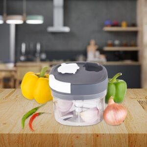 2in1 Handy Chopper And Slicer For Home & Kitchen (600ml Capacity)