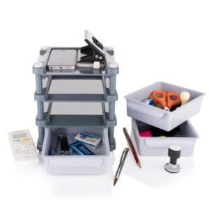 Mini 3 Layer Drawer Used For Storing Makeup Equipments And Kits Used By Womens And Ladies.