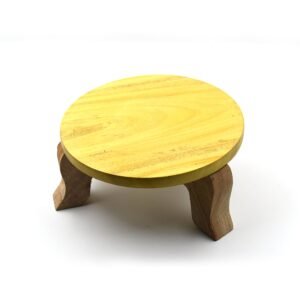 Wooden Butcut Patala Used For Home Purposes Including Making Rotis Etc.