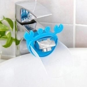 Faucet Extender | Easy Use For Hand Washing For Kids, Toddlers, Babies And Children |  Silicone Sink  Handle Extender | Fun Hand-Washing Solution | Cute Duck Mouth Design Wash Helper Bathroom Sink For Babies And Children (1 Pc)