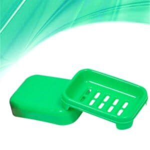 Covered Soap Keeping Plastic Case For Bathroom Use